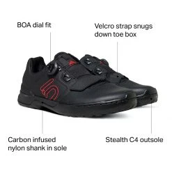 Outlet ⌛ Five Ten Mountain Bike Shoes Kestrel Pro Boa 👏 Shoe Men's ❤️ -Bike Footwear Sales 2022 BLASIX D23