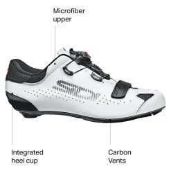 Budget ✨ Sidi Road Bike 🔔 Shoes Sixty Cycling 🔔 Shoe Men's ⭐ -Bike Footwear Sales 2022 BLAWHI D1 1