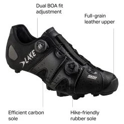 Promo ⌛ Lake Mountain Bike 💯 Shoes MX241 Endurance Wide Cycling Shoe Men's ❤️ -Bike Footwear Sales 2022 BLA D3 9
