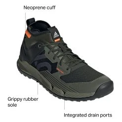 Cheapest 😀 Five Ten Flat Pedal Shoes Trailcross XT Cycling Shoe Men's 🔥 -Bike Footwear Sales 2022 COBLGRSILEEA D10