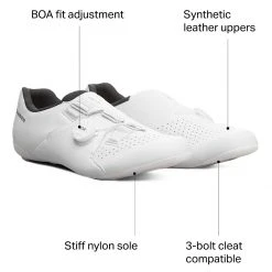 Hot Sale 🎉 Shimano Road Bike Shoes RC3 Limited Edition Cycling Shoe Women's 😍 -Bike Footwear Sales 2022 WHI D8